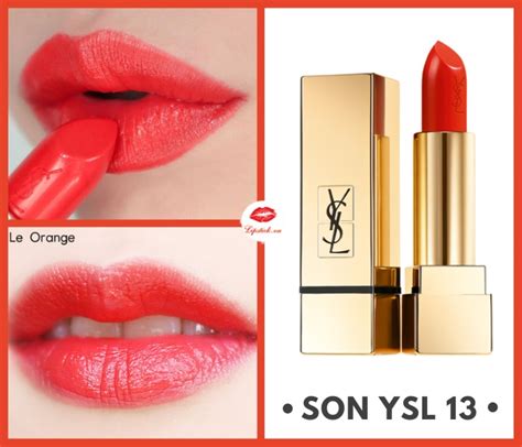 ysl 13 le orange dupe|ysl le orange 13 review.